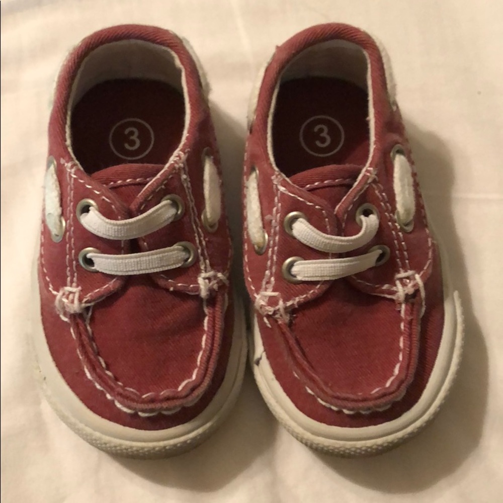 Genuine kids boat shoes